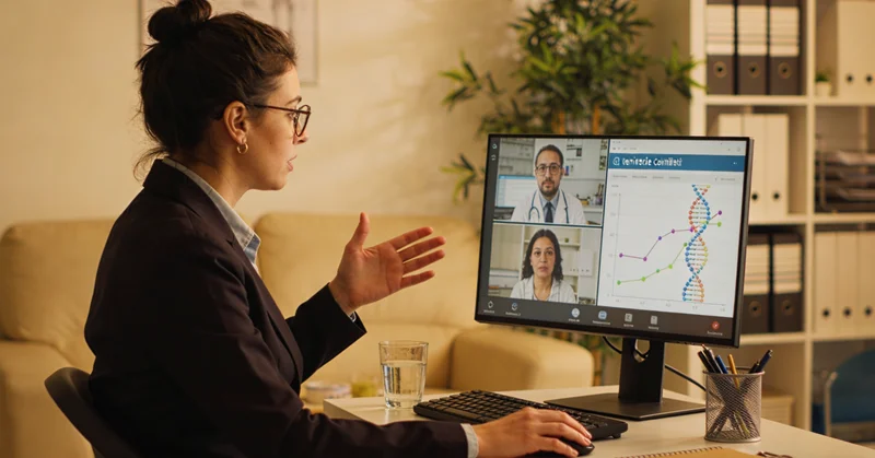 德令哈遗传咨询师与检测者面对面