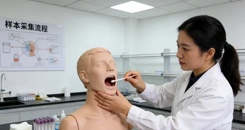 衢州基因检测采样现场示意图