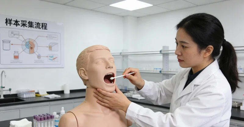 衢州居民进行无痛基因检测采样