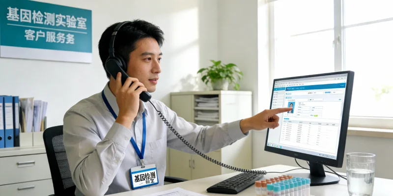 甘南州女性与医生进行遗传咨询沟