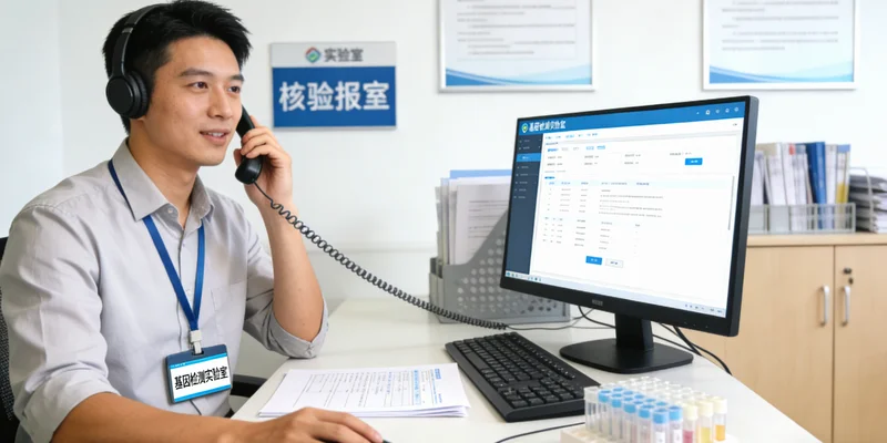 赤壁医生解读基因检测报告并与家