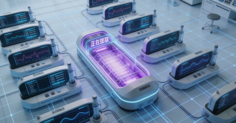 基因检测实验室内部高通量测序仪