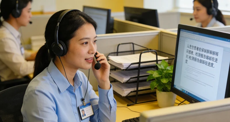 盐城医生解读基因检测报告场景