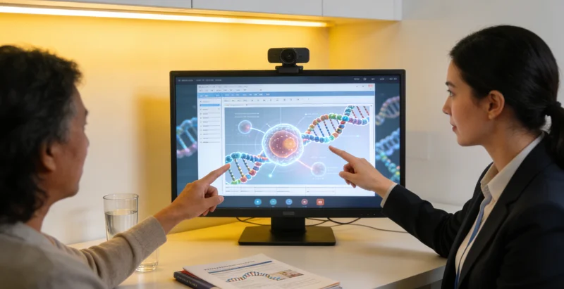 海北州居民与医生进行遗传咨询沟