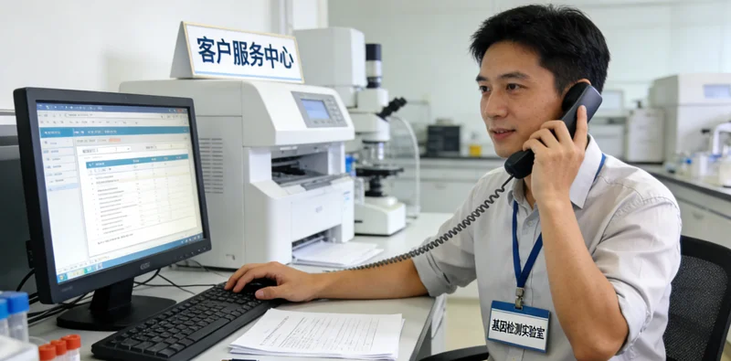 定西遗传咨询师与女性咨询者面对