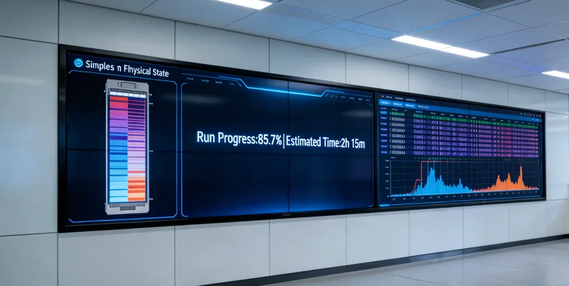 专业基因检测实验室内的精密测序