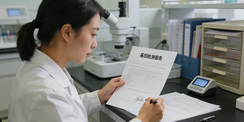 华阴家庭查看易懂的基因检测报告