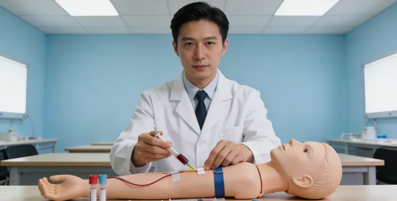 建德市民进行基因检测静脉采血