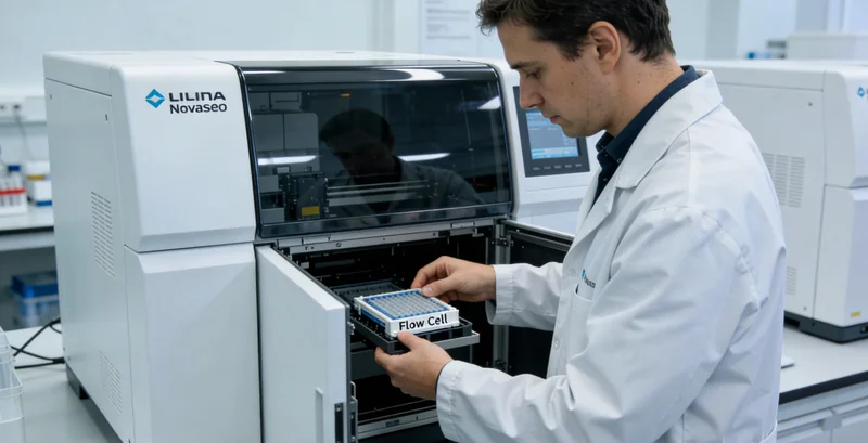 专业基因检测实验室进行样本分析