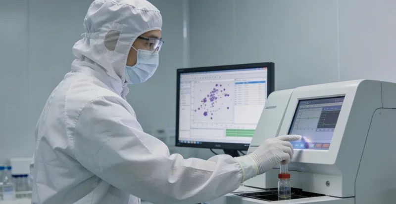 淄博眼科医生为幼儿进行视网膜检