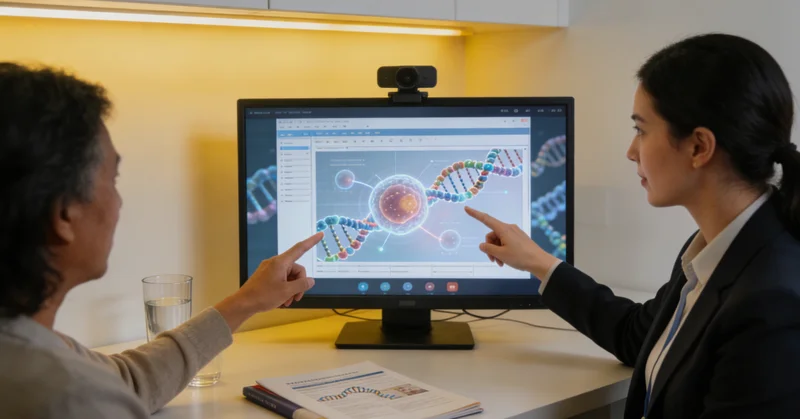 樟树家庭共同学习健康知识温馨场