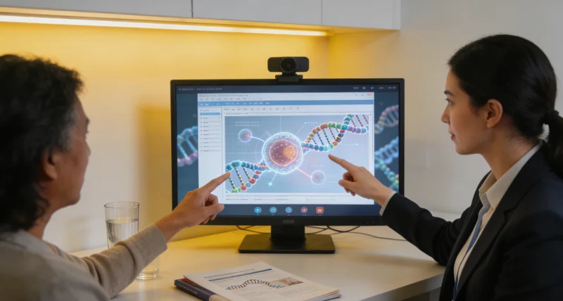 樟树医生与患者解读基因检测报告