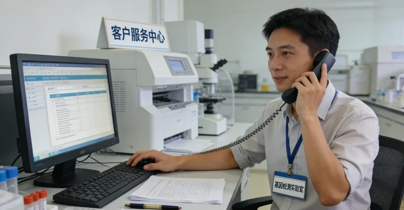 果洛州医院遗传咨询师与患者家庭