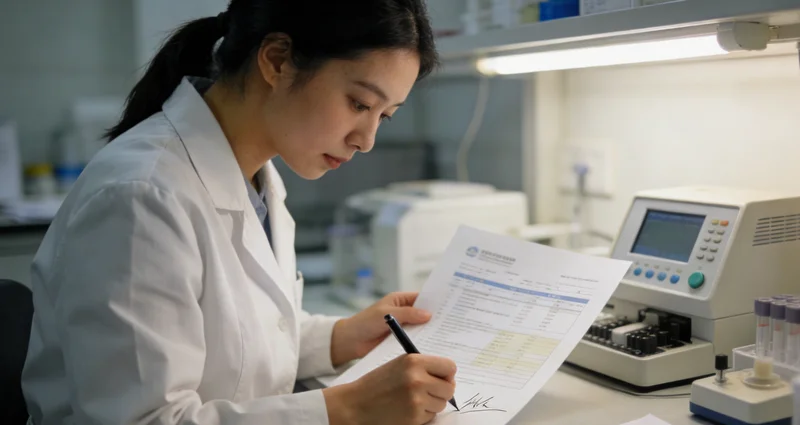 满洲里医生为居民解读基因检测报