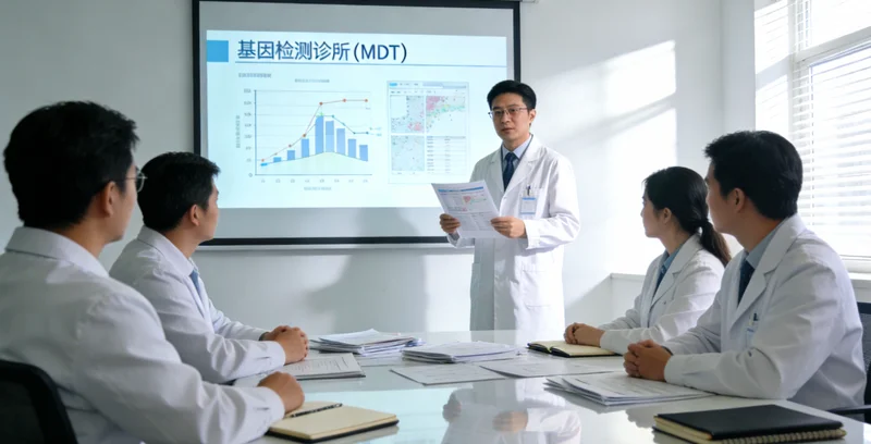 铁门关遗传咨询师与居民进行检测