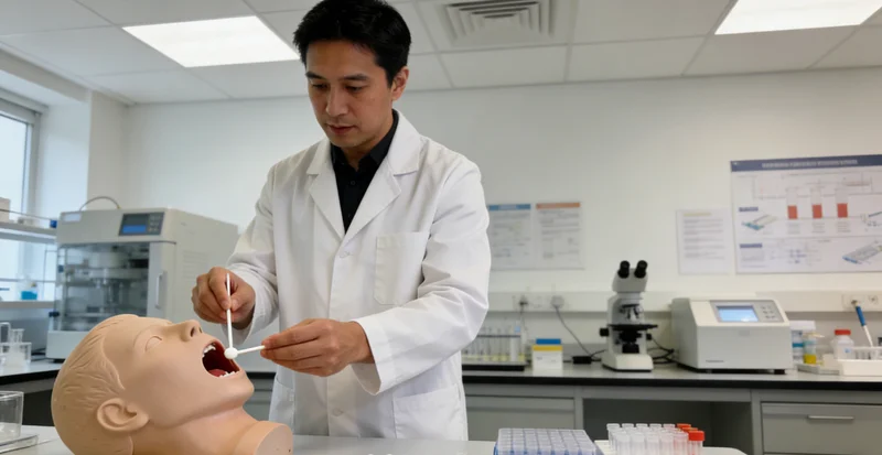 广州女性在医院接受甲状腺超声筛