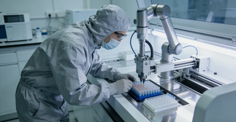 卫辉年轻女性技术工作者思考健康