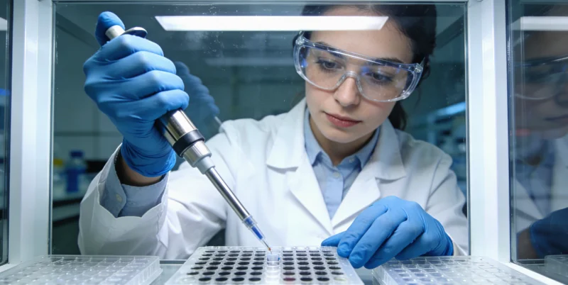 瑞安女性与医生共同查看健康计划