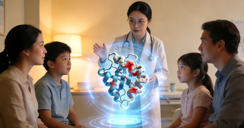 榆林遗传咨询师向家庭解读基因检