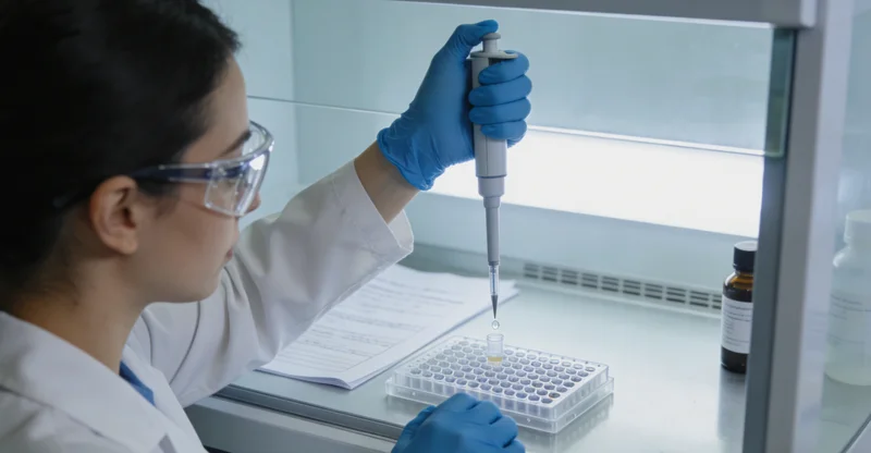 武汉医院基因检测抽血采样过程