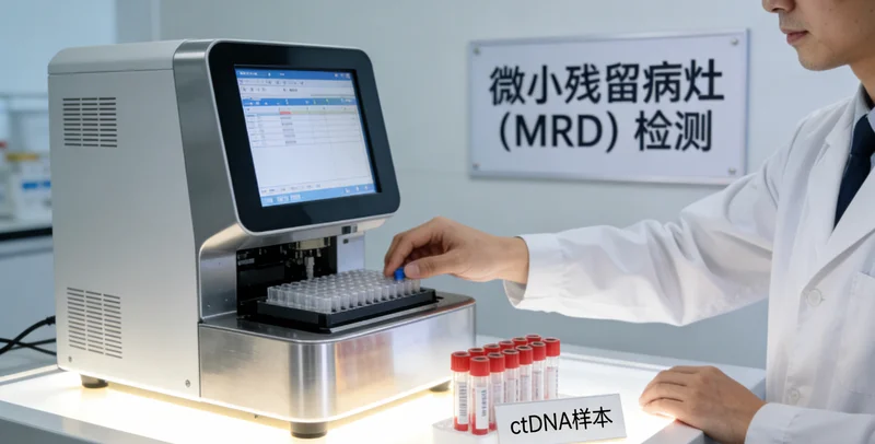 乌中旗医生与患者进行基因检测咨