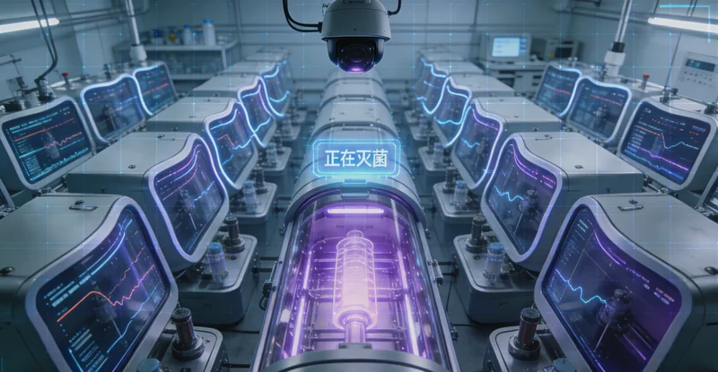 兴安盟医院护士为患者进行基因检