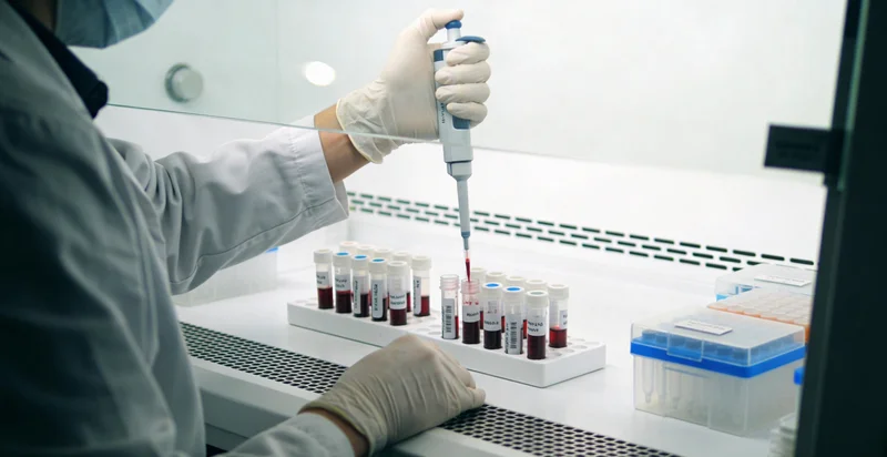 济宁年轻人在街头查看检测报告后