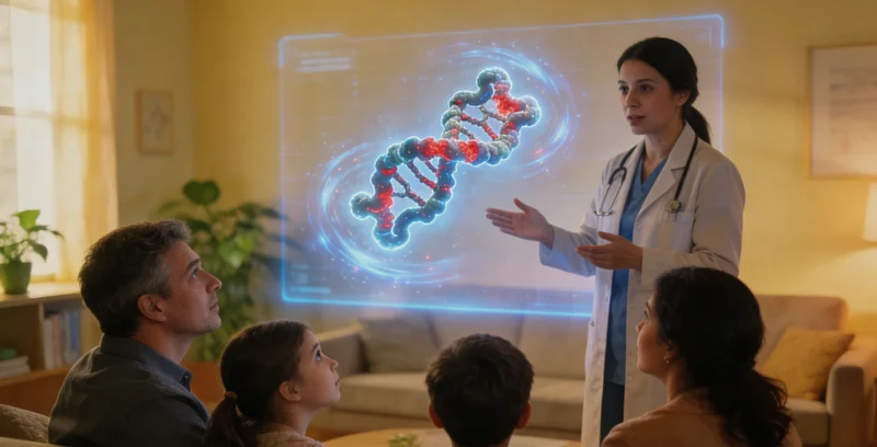 科左中旗遗传咨询师解读基因检测