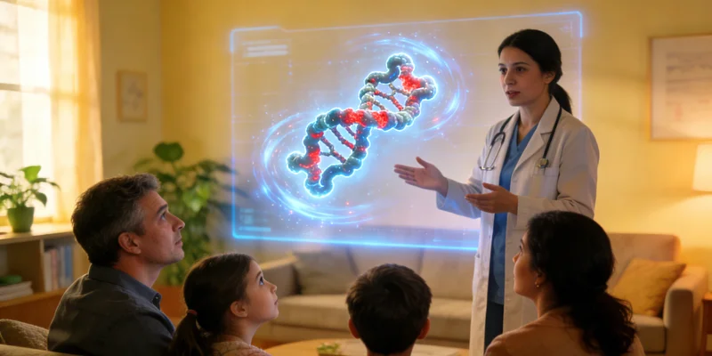 商洛家庭接受遗传咨询