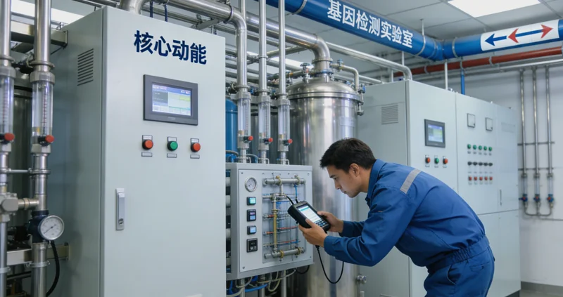 阳泉市民进行甲状腺超声检查，作