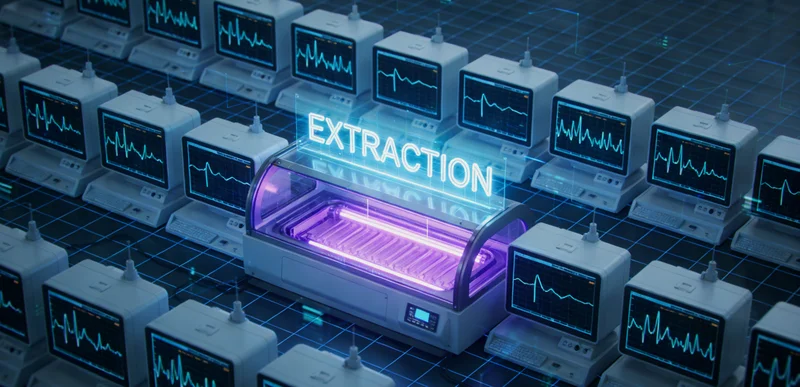 天长基因检测中心实验室内部工作