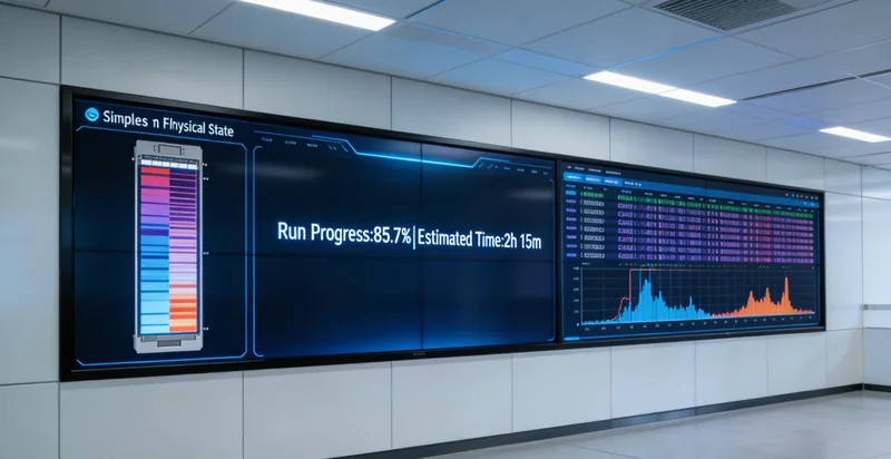 开封基因检测实验室内部进行样本
