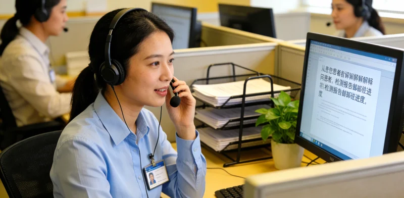 莱西医生耐心向患者解读基因检测