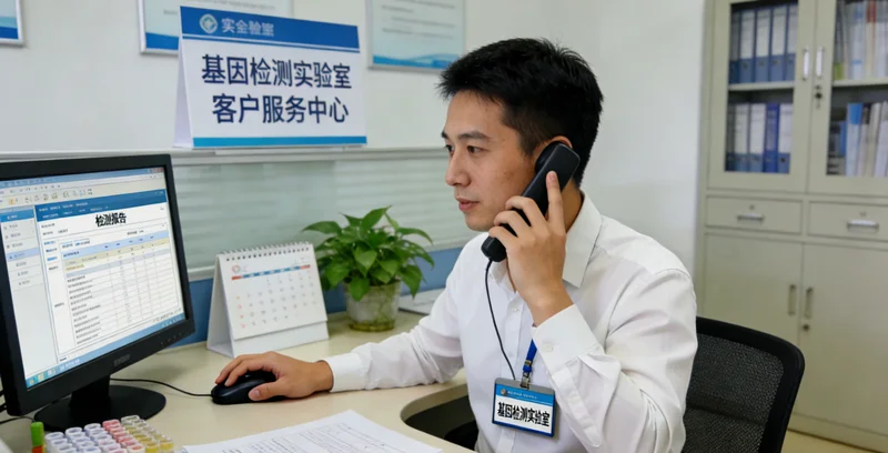 诸暨女性在医院进行遗传咨询场景