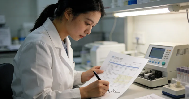 贺州居民手持基因检测报告与医生