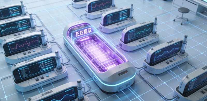 东兴市民在医院进行基因检测采血