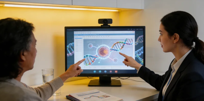 马尔康遗传咨询 女性与医生沟通