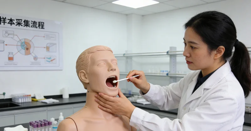 韶关基因检测采样过程口腔拭子