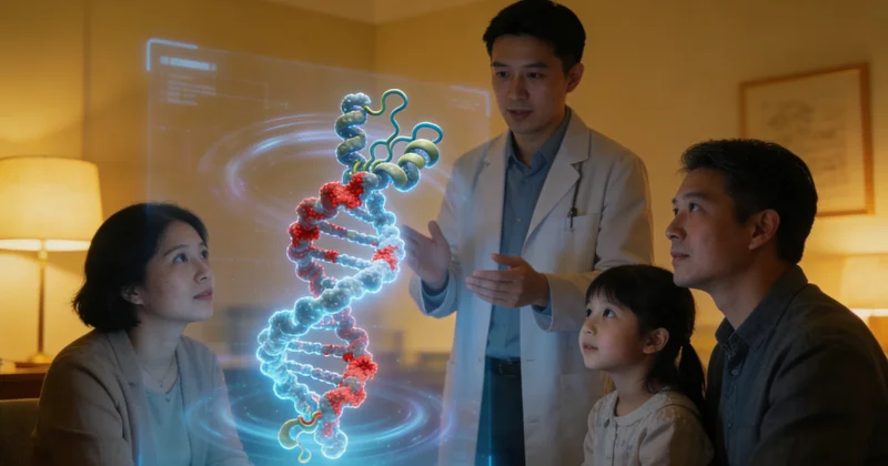 榆林遗传咨询师与家庭沟通场景
