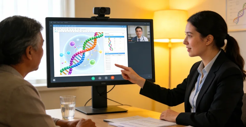 赤水遗传咨询师与市民沟通家族癌