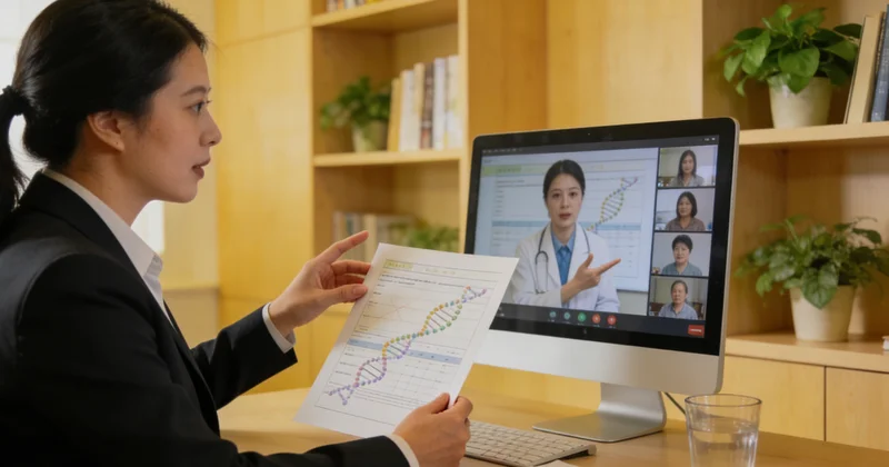 祁阳家庭健康咨询图解遗传风险