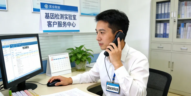 长春基因检测遗传咨询门诊场景