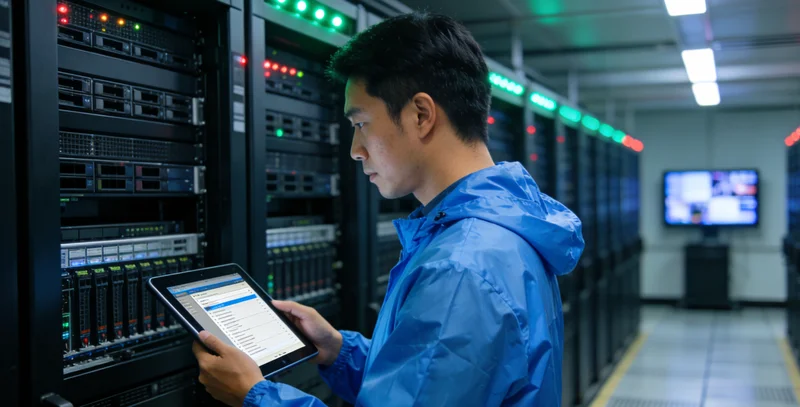 盖州眼科医生为婴幼儿进行眼底筛