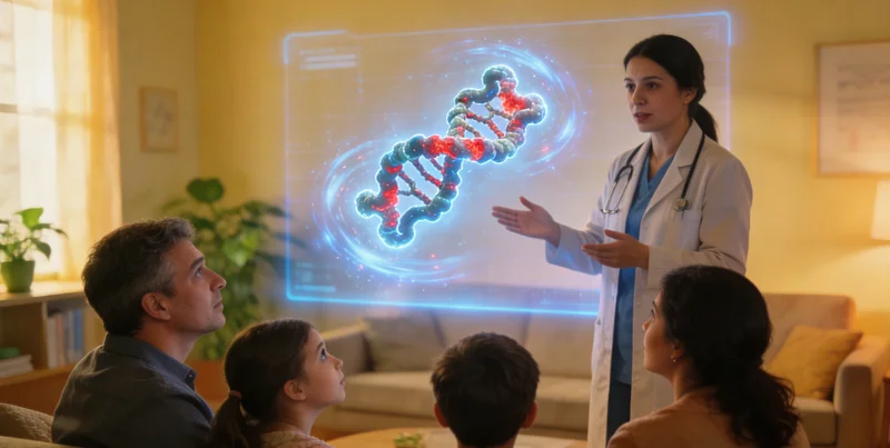 包头医生为家庭解读基因检测报告