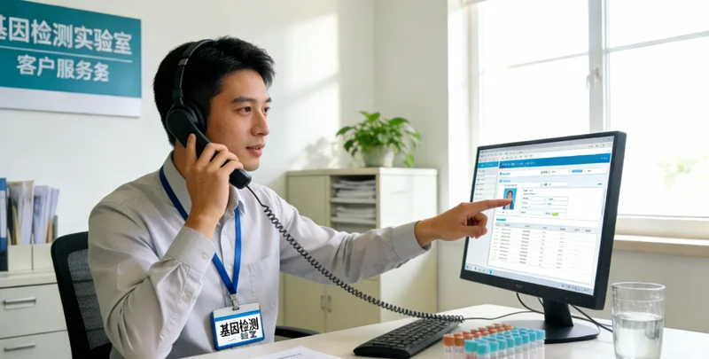 丰镇遗传咨询师与居民沟通场景