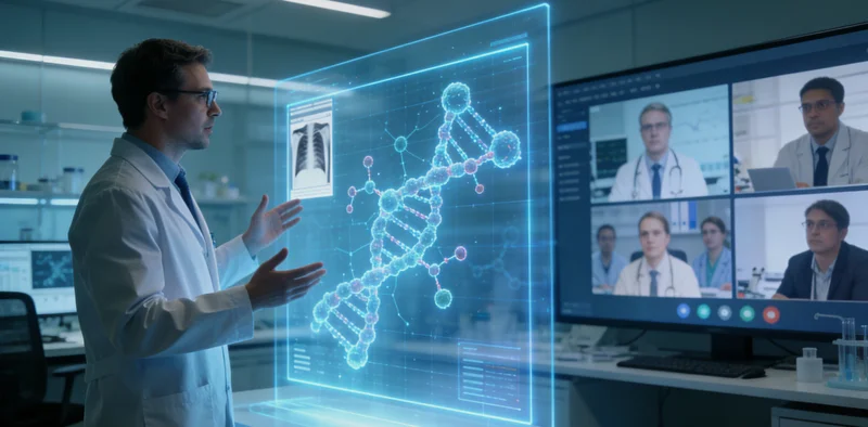 宜城医院神经外科医生分析脑部影