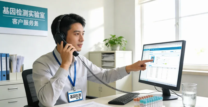 乌兰浩特患者与医生进行遗传咨询