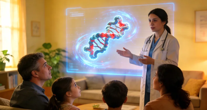 麻城遗传咨询门诊医生与患者沟通