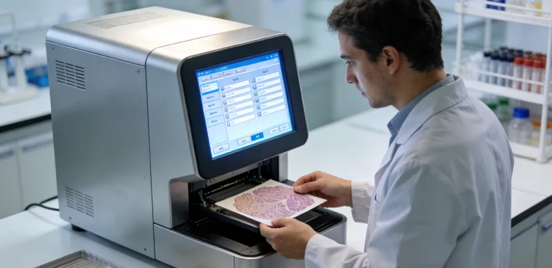 二连浩特医院眼科医生为孩子做检