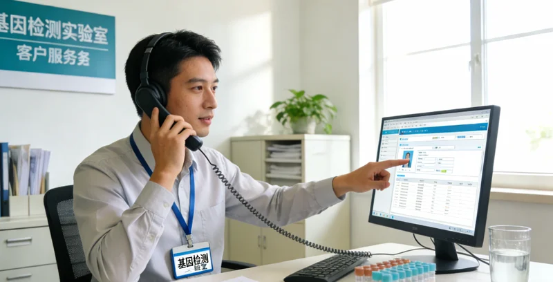 洮南家庭遗传咨询医生交谈场景